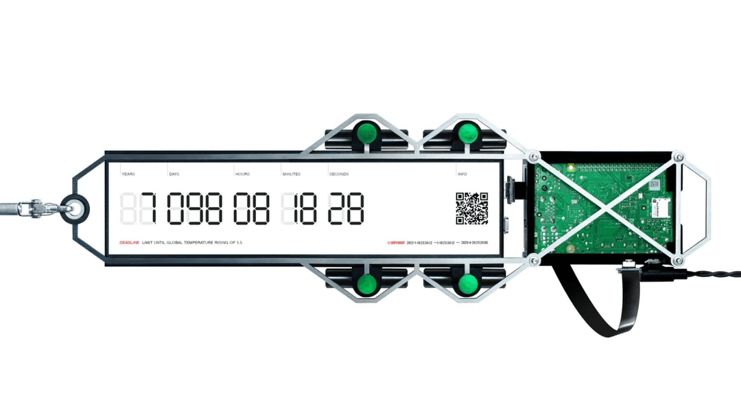Climate Clock β